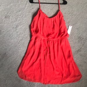 Coral dress